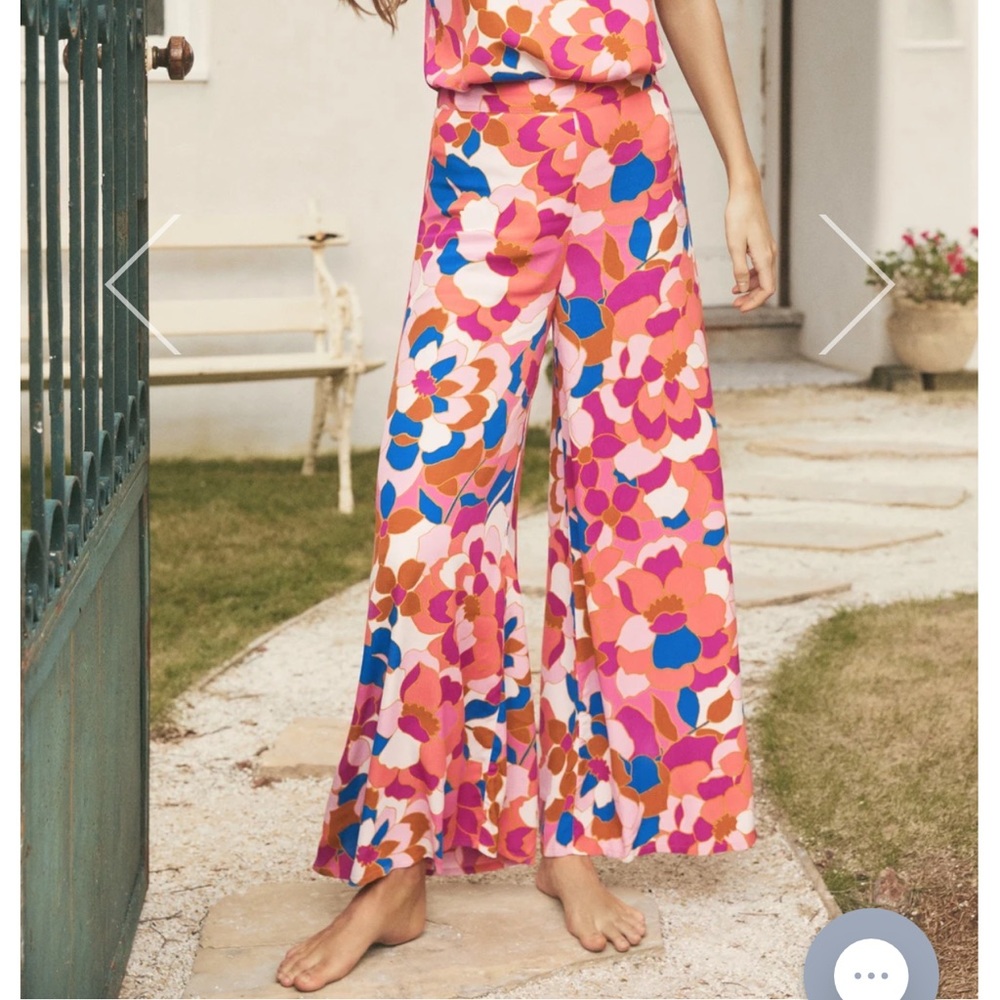 Fun colorful pants. Mister Zimi. High waist side zip